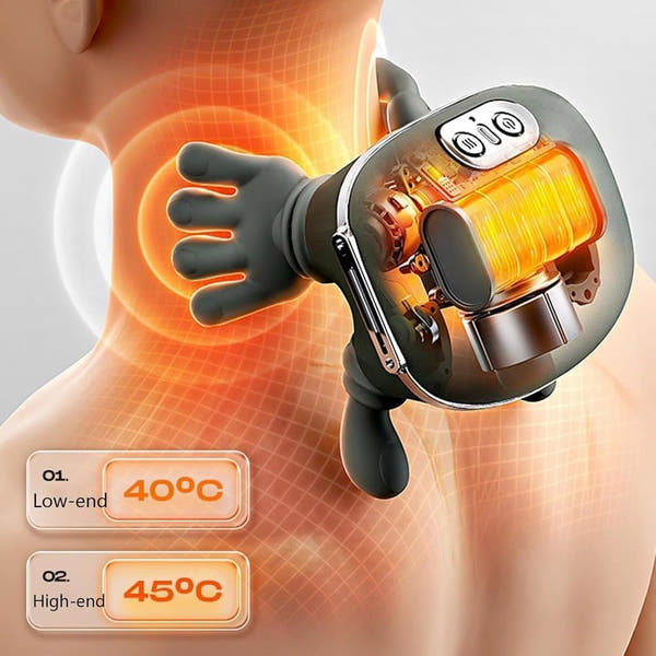 Wireless Electric Kneading Massager with Heat