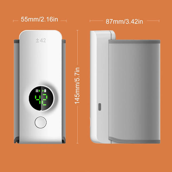 Portable Wireless Rechargeable Baby Bottle Warmer