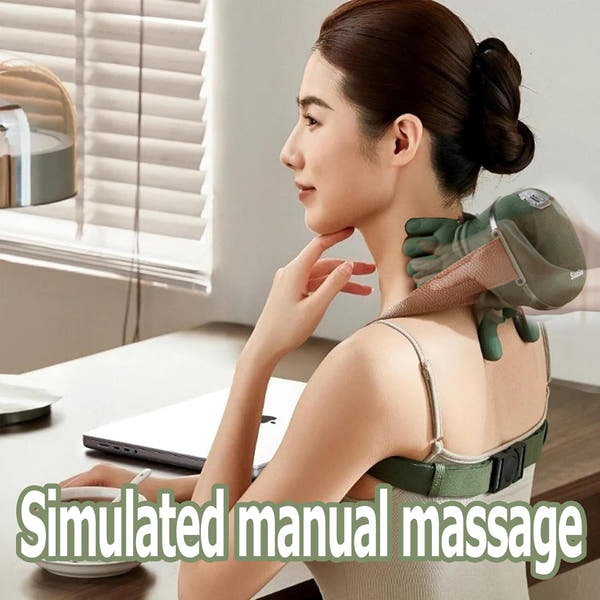 Wireless Electric Kneading Massager with Heat