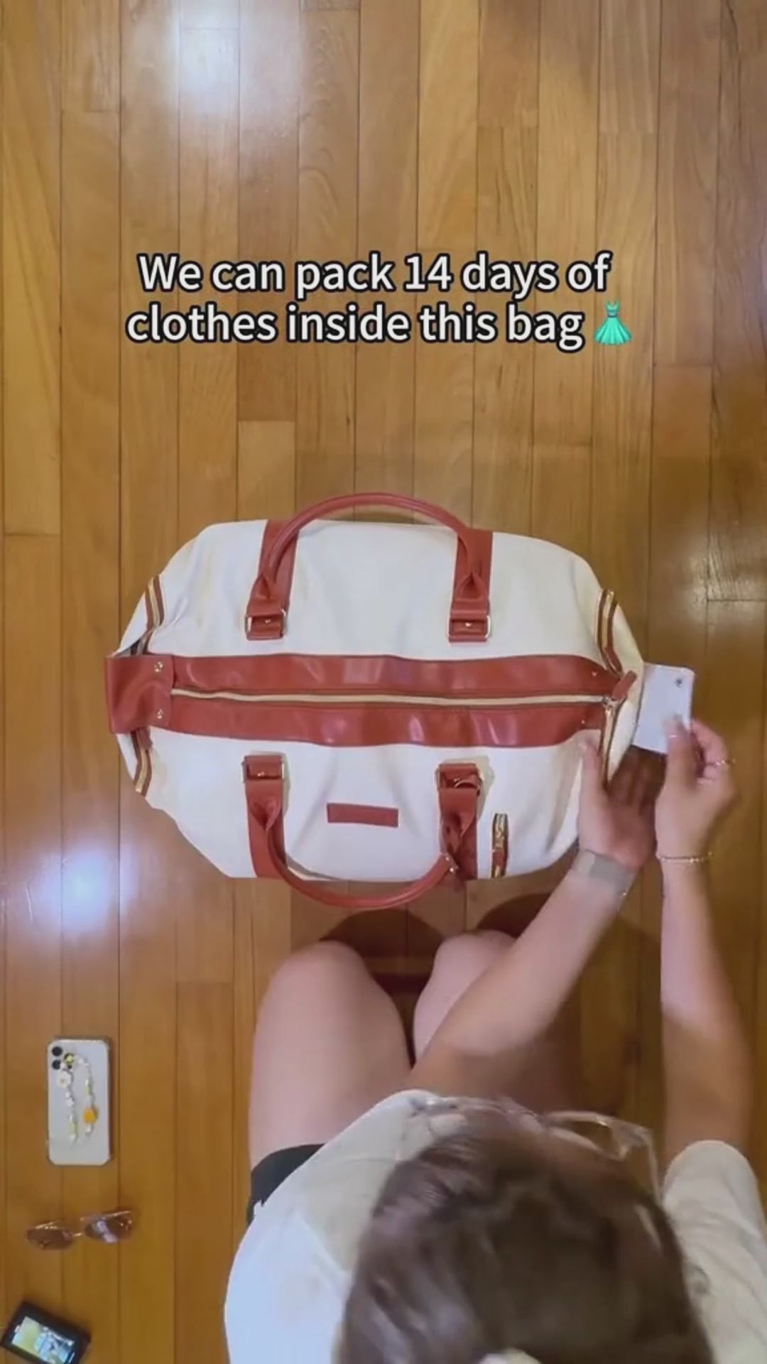 Large Capacity Waterproof Travel Duffle Bag video