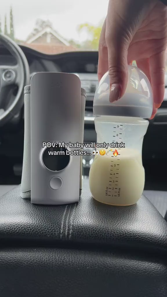 Portable Wireless Rechargeable Baby Bottle Warmer video