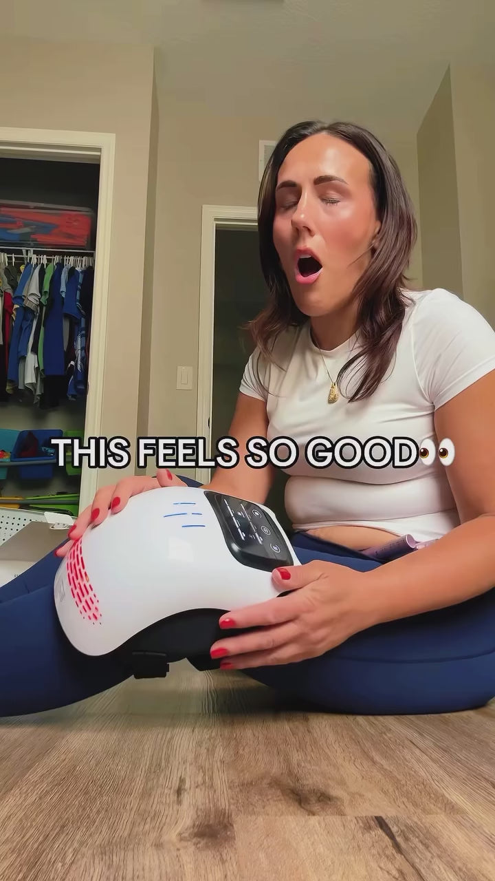 Electric Knee Massager with Heat & Vibration video