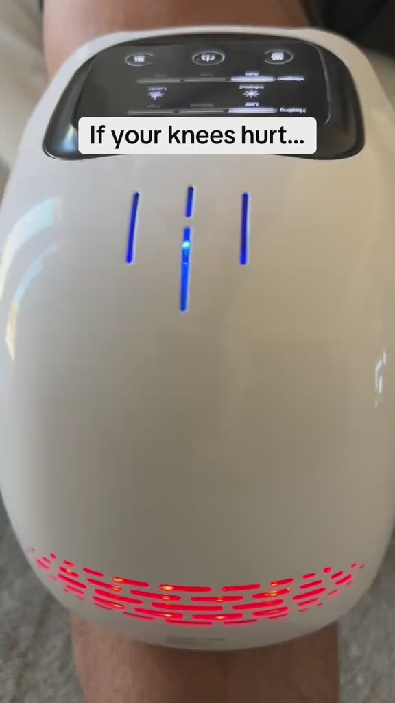 Electric Knee Massager with Heat & Vibration video